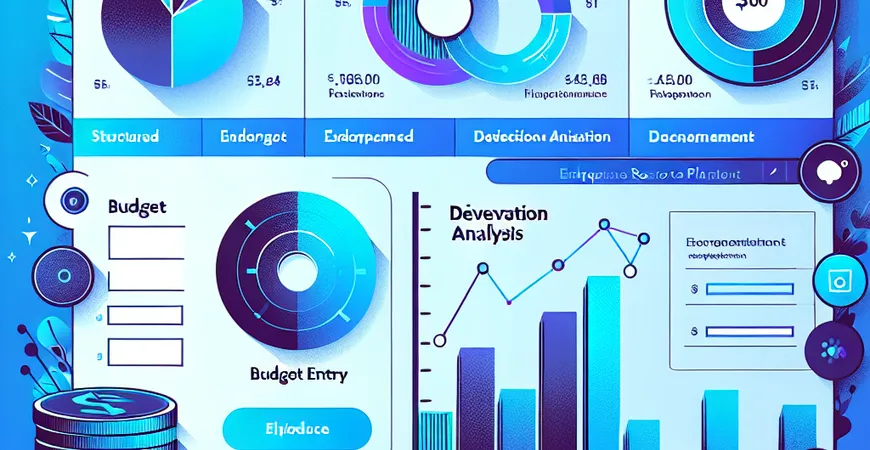 财务预算管理 ERP 实施：数据录入与偏差分析功能